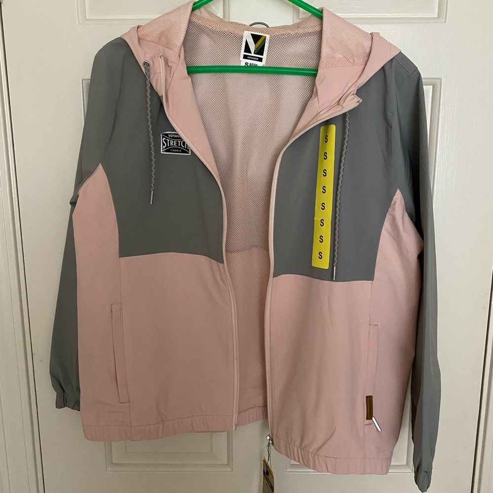 Voyager brand new rain coat, size S